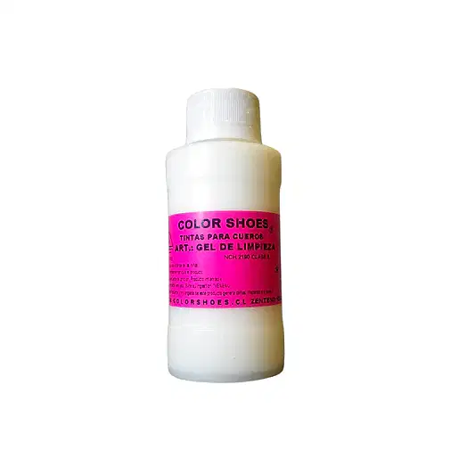 Gel de limpieza para cuero nobuck