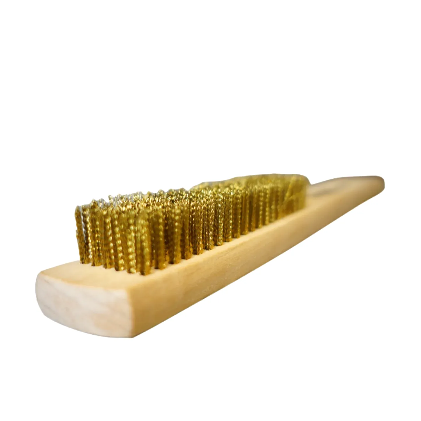 Escobilla de Bronce y Madera